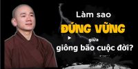 Làm sao đứng vững giữa giông bão của cuộc đời